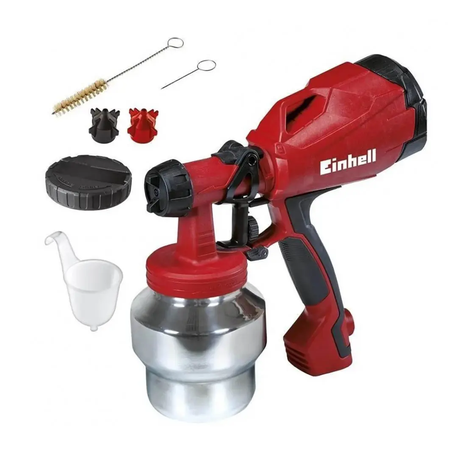 Pistola Para Pintar Pulverizador 500w Einhell-0