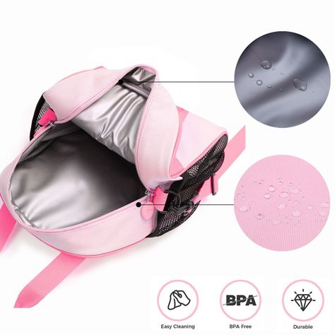 Mommore fiambrera LOGYLUCH para niños - sirena-1