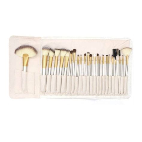Set 24 Brochas Maquillaje Profesional + Estuche-2