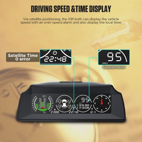 Medidor Velocidad X91 Gps-3