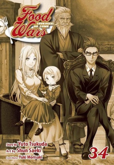 Manga Food Wars! - Shokugeki No Soma 34 (En Inglés) - USA-0