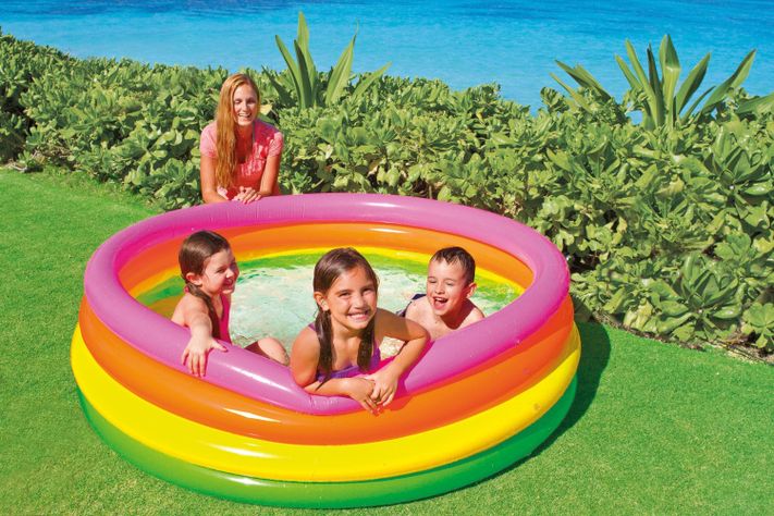 Piscina para Bebé Sunset Glow 1.68 m x 46 cm Intex-1