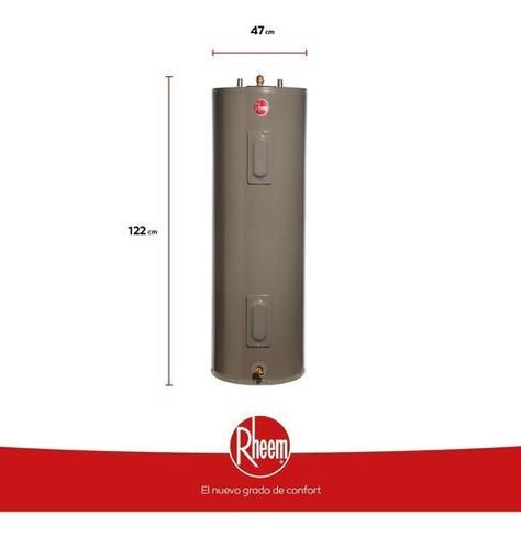 Termo eléctrico de piso 114 litros 220V Rheem-1