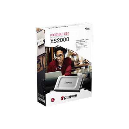 Unidad de Estado Sólido Portátil Kingston XS2000 1TB-3