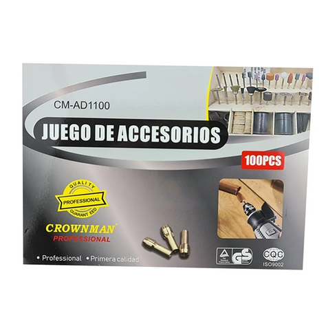 Accesorios P/ Minitorno Tipo Dremel 100pc Cmad1100-2