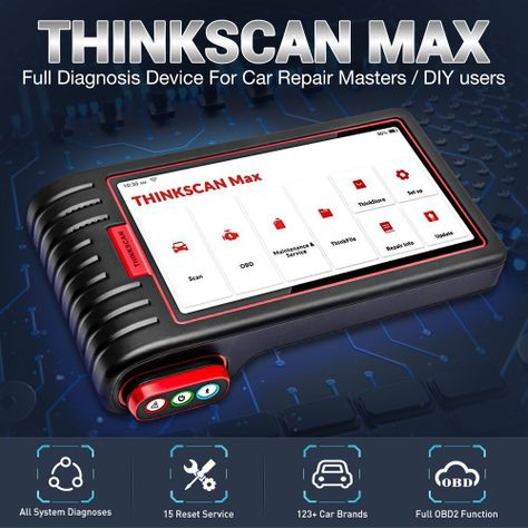Scanner automotriz multimarca ThinkScan Max-1
