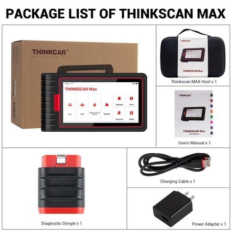 Scanner automotriz multimarca ThinkScan Max-5