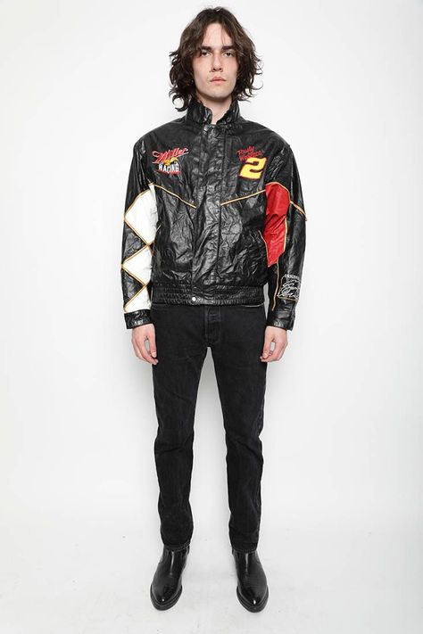 Chaqueta casual reciclado multicolor speed zone talla S -4