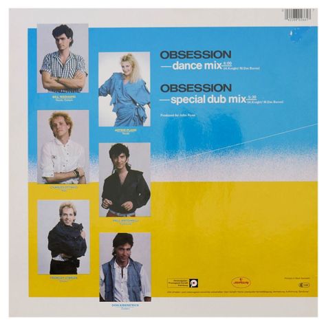 ANIMOTION - OBSESSION 12" MAXI SINGLE VINILO USADO-1