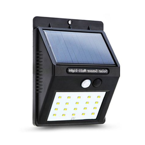 Lámpara Solar 5w Con sensor de movimiento-0