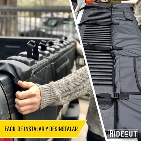 Portabicicletas Para Portalon Camioneta Pick-up Pad Flyrock-4