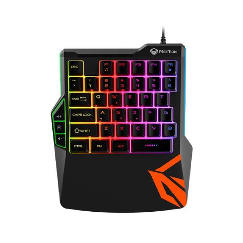 Teclado Gamer 1 Mano Shooter Meetion KB015-2