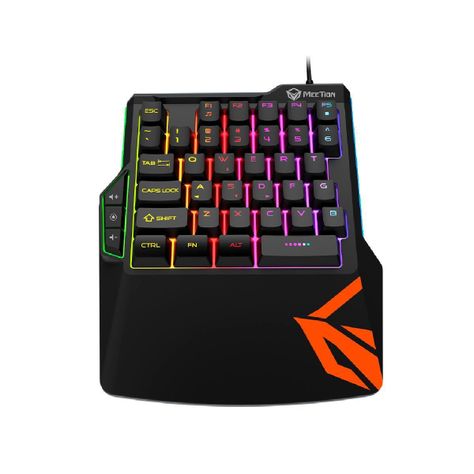 Teclado Gamer 1 Mano Shooter Meetion KB015-0
