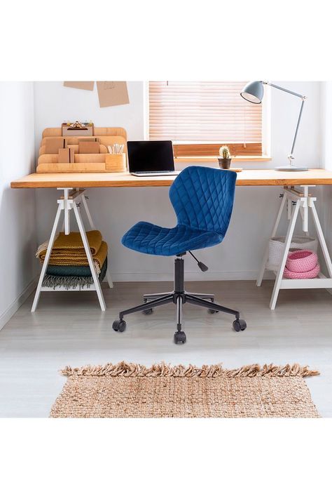 Silla de Escritorio Alteza Azul-5