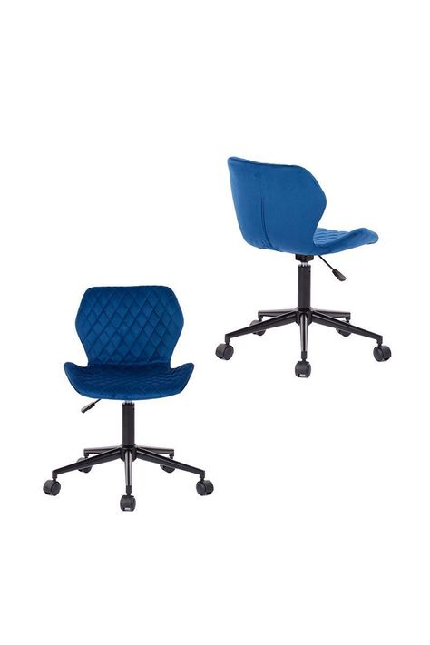 Silla de Escritorio Alteza Azul-3
