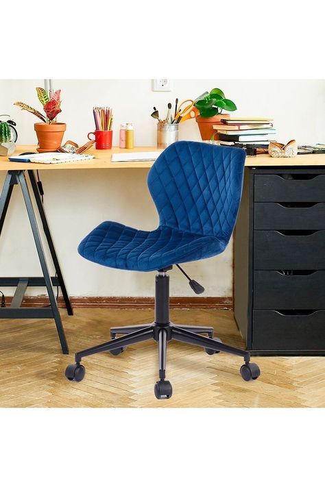 Silla de Escritorio Alteza Azul-1