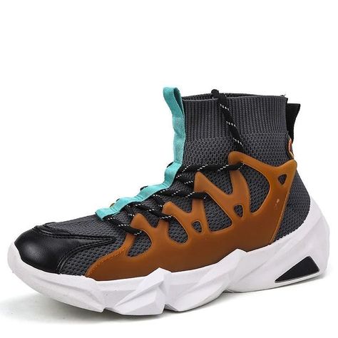 Zapatilla Urabana Caño Treck Hombre Café-0