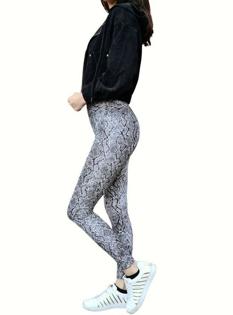 Calza MLK leggings Snake Gris Mujer-1