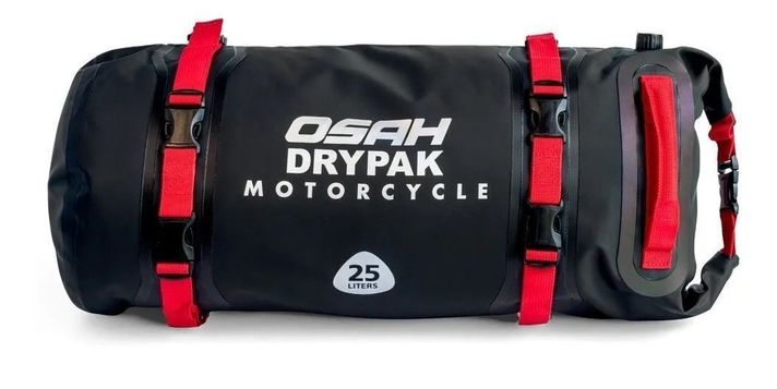 Bolso Motocicleta Impermeable Con Anclajes 25lts-1