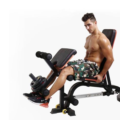 Banco declinable olímpico extensión de piernas DS710-3