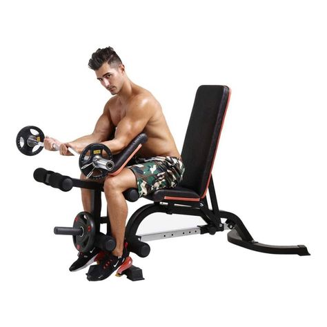 Banco declinable olímpico extensión de piernas DS710-1