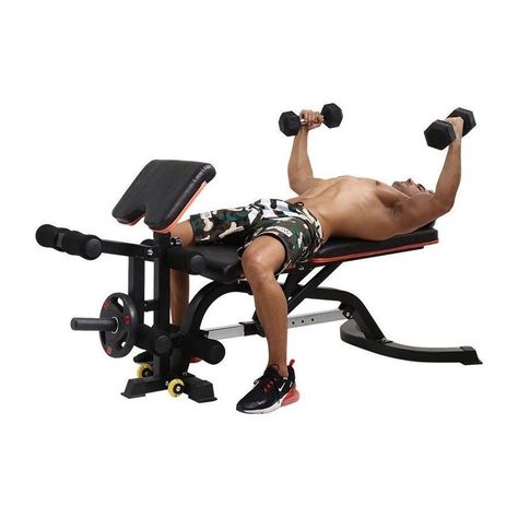 Banco declinable olímpico extensión de piernas DS710-2