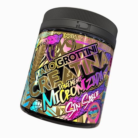 CREATINA MONOHIDRATO MICRONIZADA  300GR SIN SABOR - ITALO GROTTINI-0
