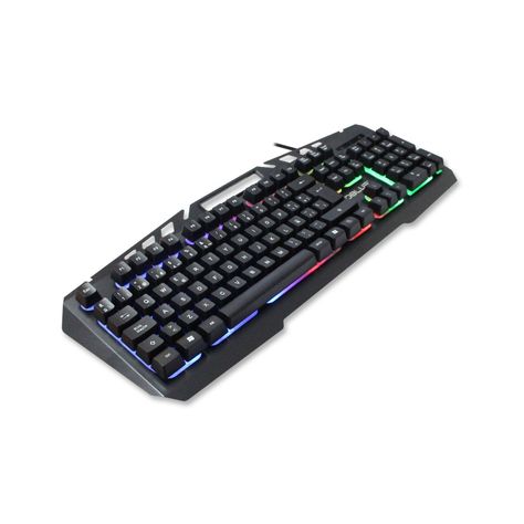 Teclado Gamer Retroilumiado Con Dock Para Celular Dblue Negro-1