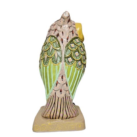 Búho decorativo de cerámica 26 cm-3