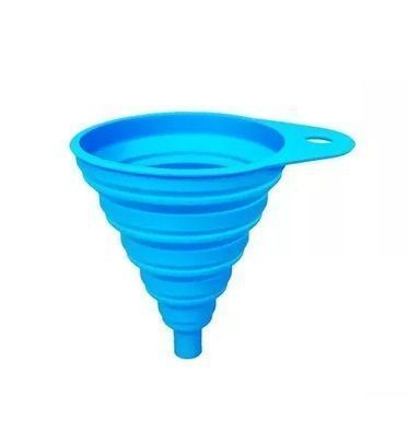 Embudo Plastico Embudo De Silicona Plegable Embudo Multiuso -0