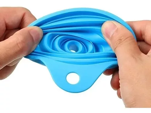 Embudo Plastico Embudo De Silicona Plegable Embudo Multiuso -3