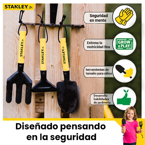Set de herramientas de mano para Jardinería Stanley Jr. 	-2