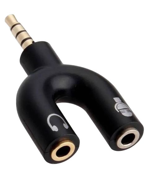 SPLITTER AUDIO 3.5MM PLUG MICROFONO AUDIFONO -0