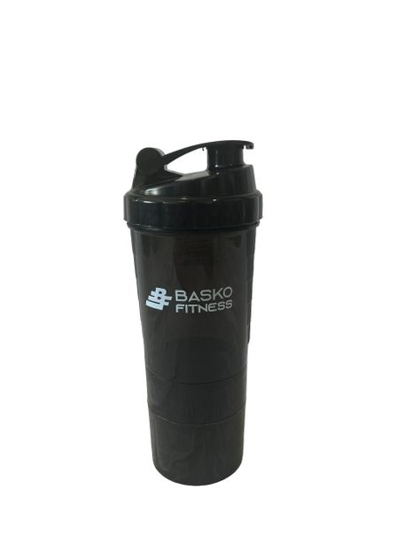 Bolso Deportivo Pack Shaker Mezclador Negro-4