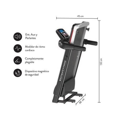 Trotadora Eléctrica E300 Pro-2