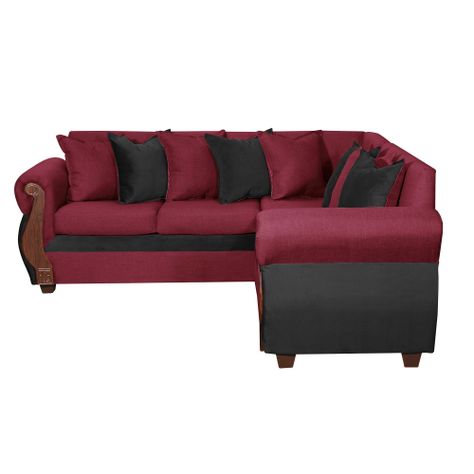 Sofa Seccional 3-2 Madison Burdeo-1