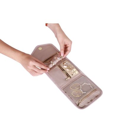 Bagsmart Mini organizador de joyas Jessica - Rosado-6
