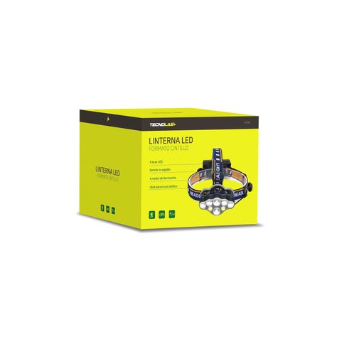 Linterna Led Cree de Cabeza Formato Cintillo Tecnolab-3