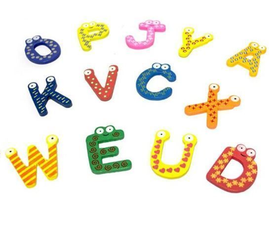 Letras Magnéticas Juguete Didáctico-0