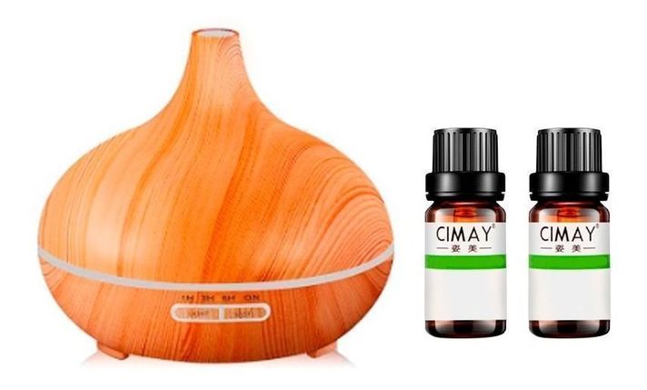 Humidificador Aromatizador + 2 Esencia-0