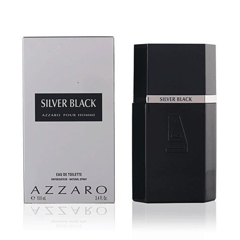 Perfume Azzaro Silver Black EDT 100 Ml Hombre-0