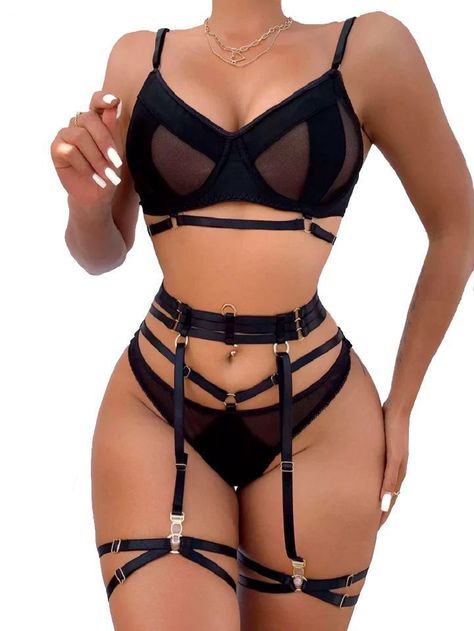 Conjunto Lencería erótica Kylie -0