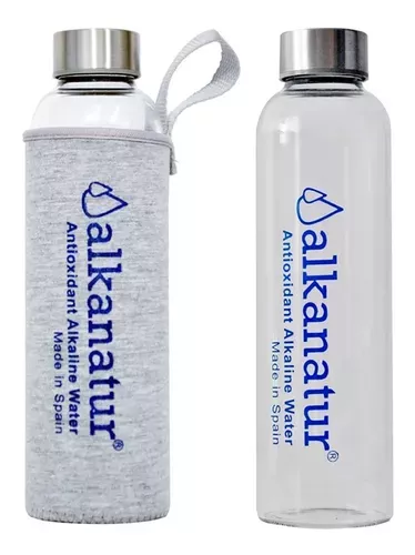 Botella de Cristal Borosilicato para agua-1