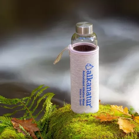 Botella de Cristal Borosilicato para agua-3