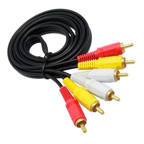 Cable 3rca a 3rca 5 metros dinon 9133-0