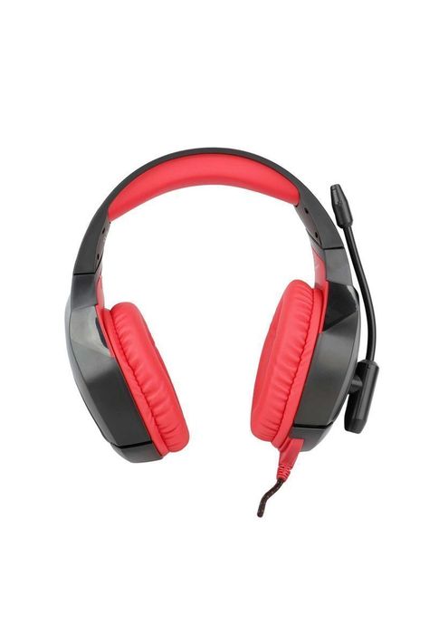 Audífonos Gamer L1B Luces Led con Micrófono Rojo-5