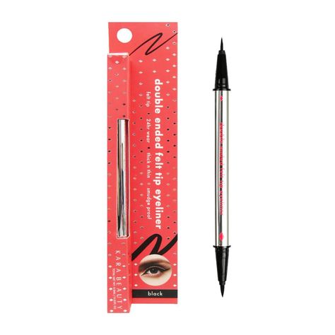 Delineador de Ojos Doble Punta Negro de Kara Beauty-1