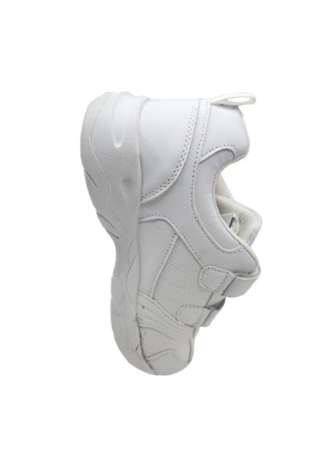 Zapatilla Urbana Velcro Blanco -3
