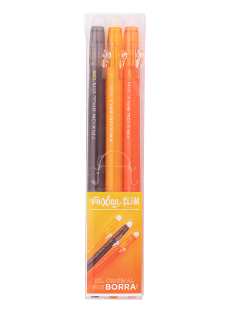 SET LÁPICES GEL FRIXION SLIM PUNTA EXTRA FINA-0