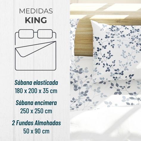 Sabanas Juego King + 2 Funda Almohada-2